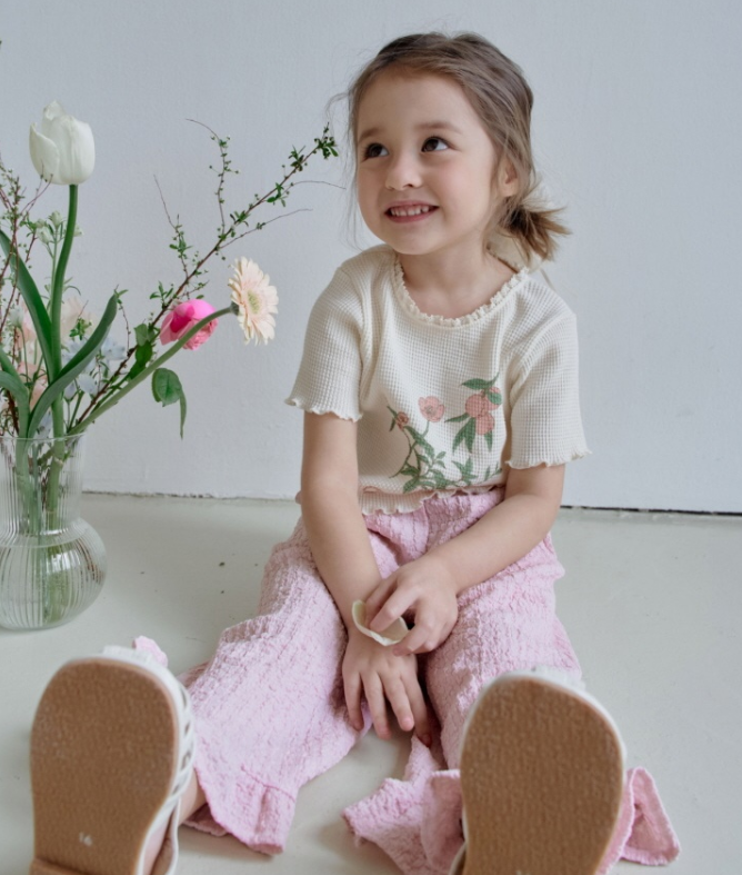 [K-Premium] Cooling Ruffle Detail Pants