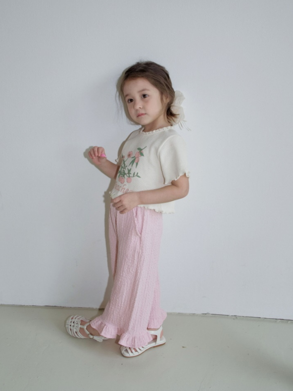 [K-Premium] Cooling Ruffle Detail Pants