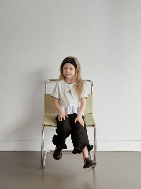 [K-Premium] Cooling Ruffle Detail Pants