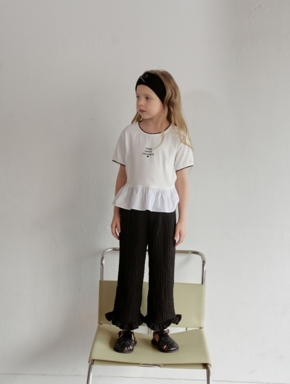 [K-Premium] Cooling Ruffle Detail Pants