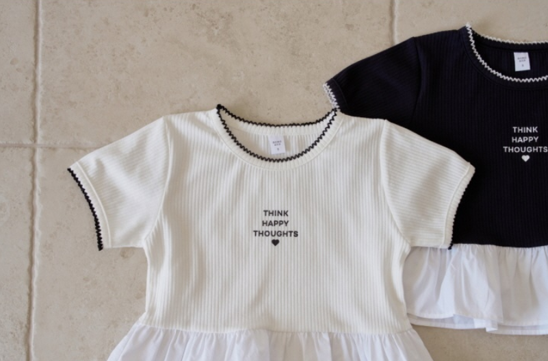 [K-Premium] Waist Ruffle Detail T-Shirt