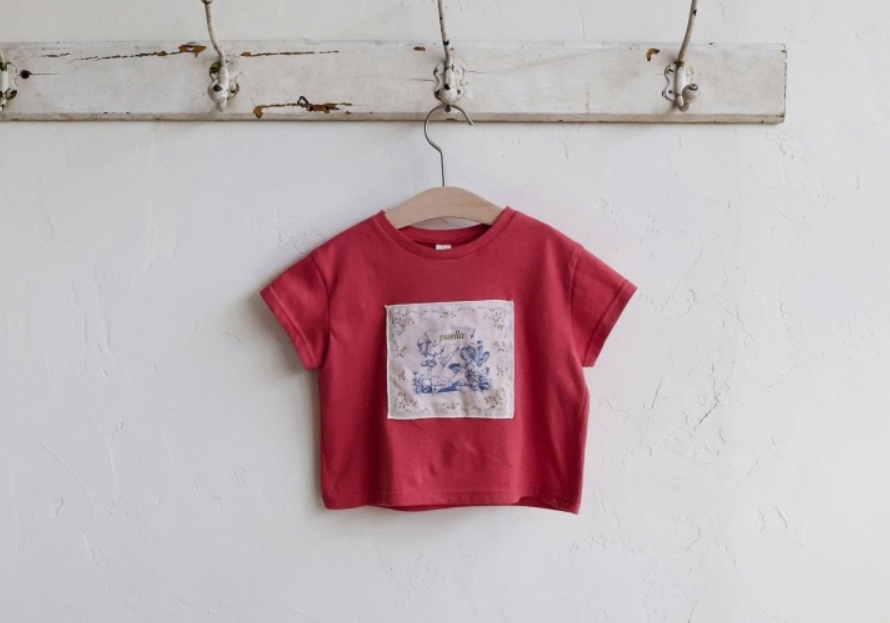 [K-Premium] Daily Flower Point T-Shirt