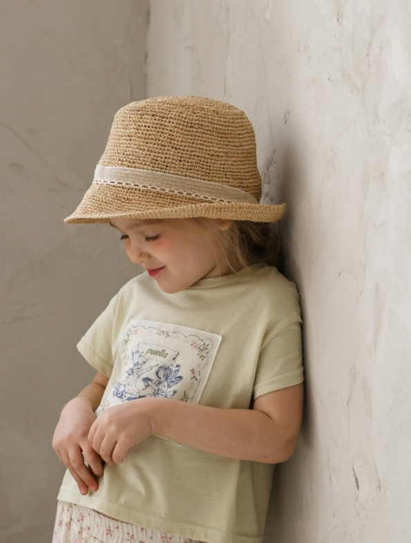 [K-Premium] Daily Flower Point T-Shirt