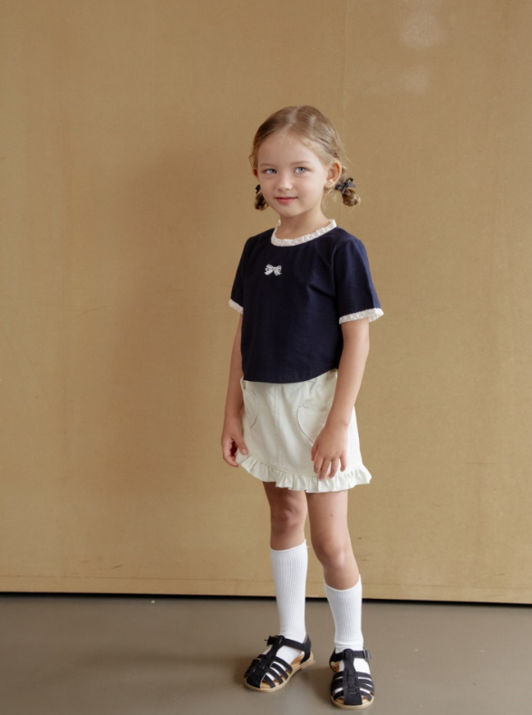 [K-Premium] Frill Heart Skirt