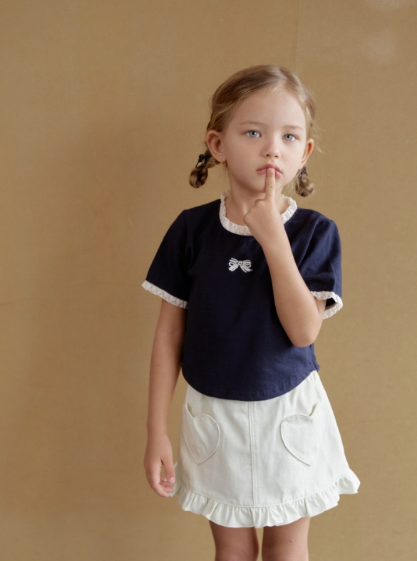 [K-Premium] Frill Heart Skirt