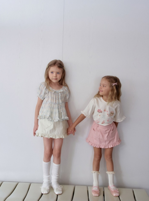 [K-Premium] Frill Heart Skirt