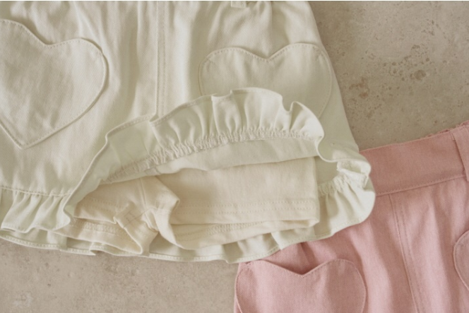 [K-Premium] Frill Heart Skirt