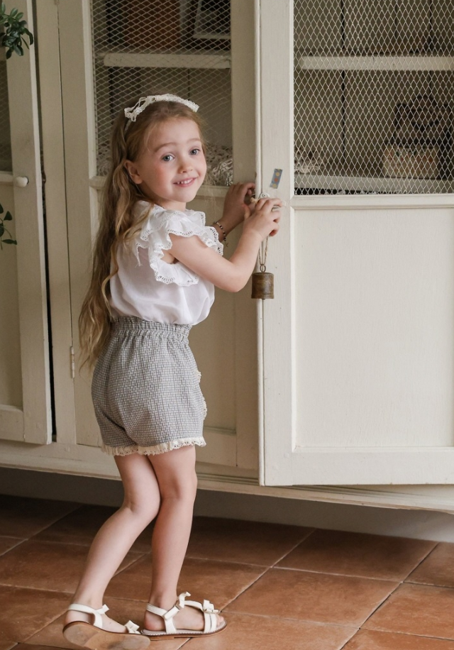 [K-Premium] Dear Deer Lace Shorts